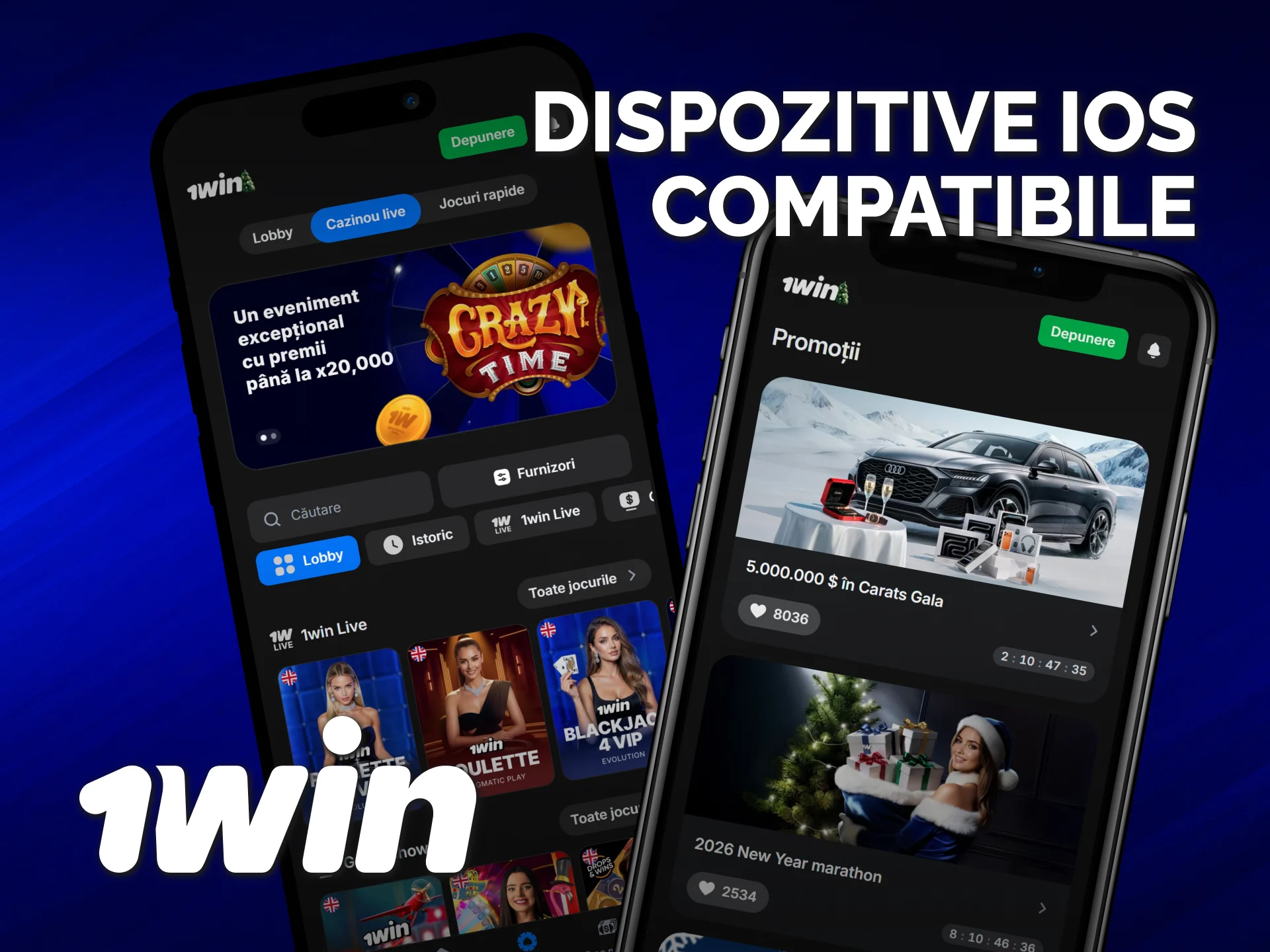 Consultă cerințele de sistem pentru dispozitive iOS compatibile cu aplicația 1win.