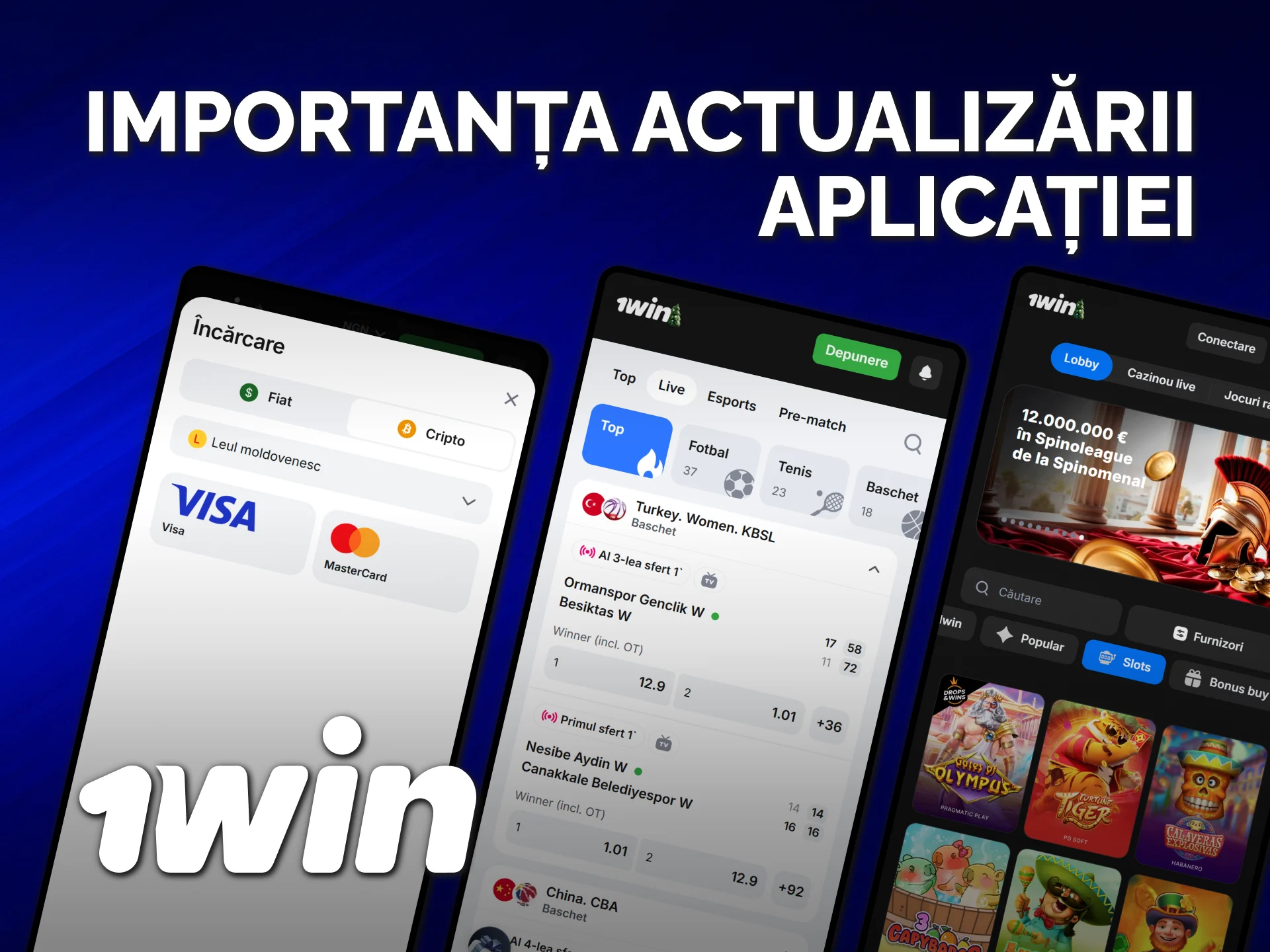 Descoperă de ce este importantă actualizarea aplicației 1win pentru securitatea ta.