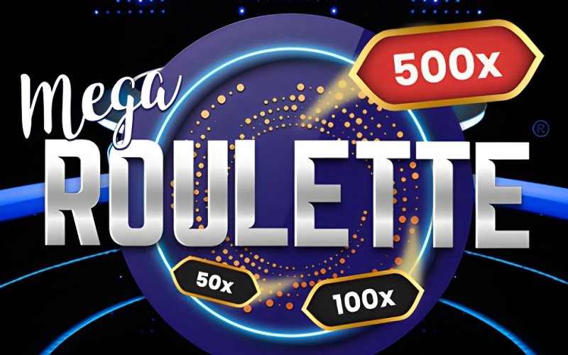 Încearcă norocul la Mega Roulette în format live la cazinoul 1win.